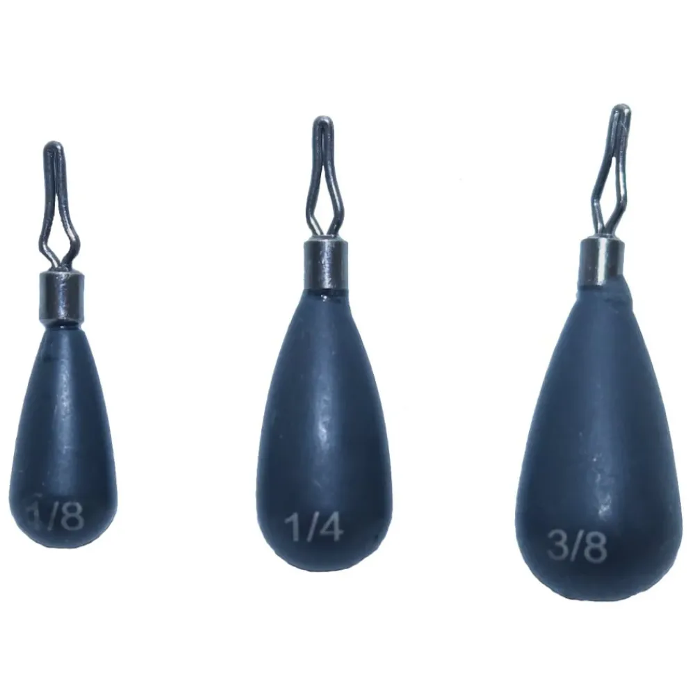 New American Legacy Tungsten Tear Drop Shot Weights 5pks Weights