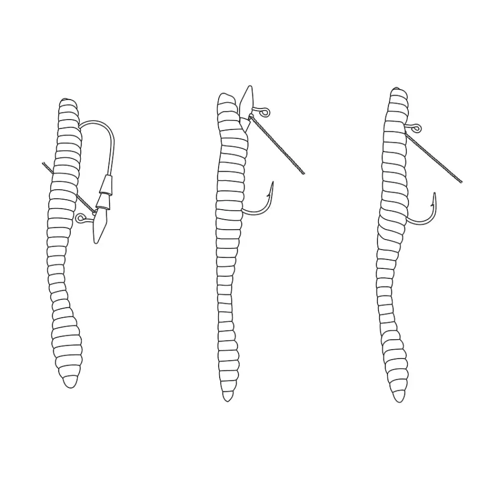 Fashion Weedless Hover Rig Jigheads