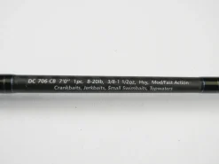 Online Champion XP DC706CB 7'0" Heavy - Used Casting Rod - Excellent C Used Casting Rods