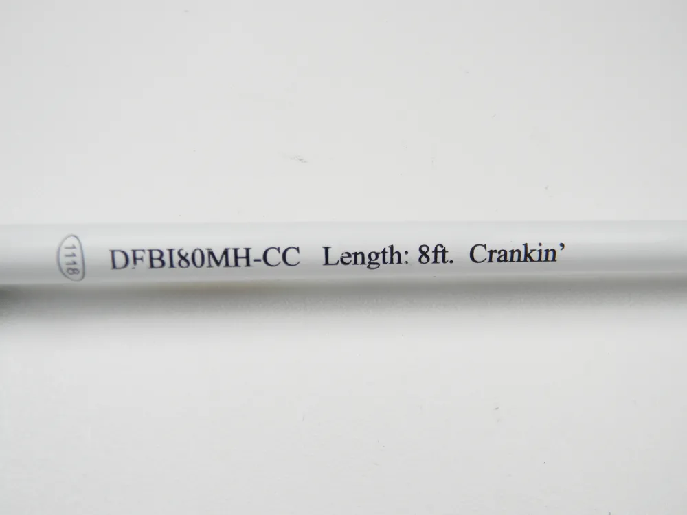 Online Black Ice DFBI80MH-CC 8'0" Medium Heavy Crankin' - Used Castin Used Casting Rods