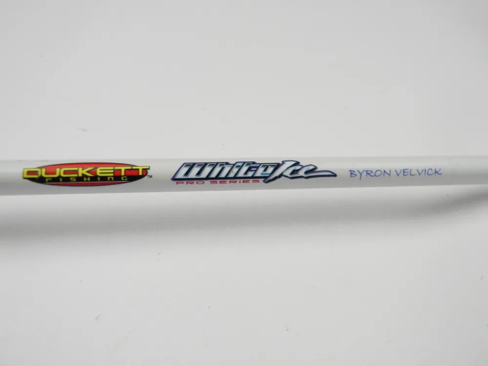 Hot White Ice DFWI711MHCC Byron Velvick 7'11" Medium Heavy Lure La Used Casting Rods