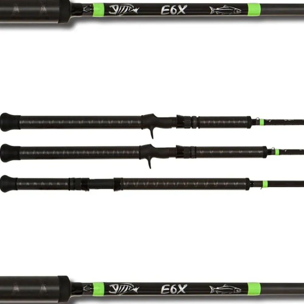Clearance E6X Salmon 1265-2C SAR GH 10’6” Heavy Casting Rod | 12773-01 Casting Rods