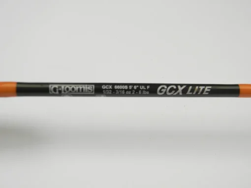 Hot GCX Lite 6600S 5'6" Ultra Light - Used Spinning Rod - Excell Used Spinning Rods