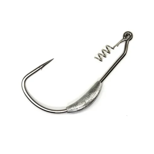Sale Superline Spring Lock Weighted Hooks Swimbait Hooks|Hooks