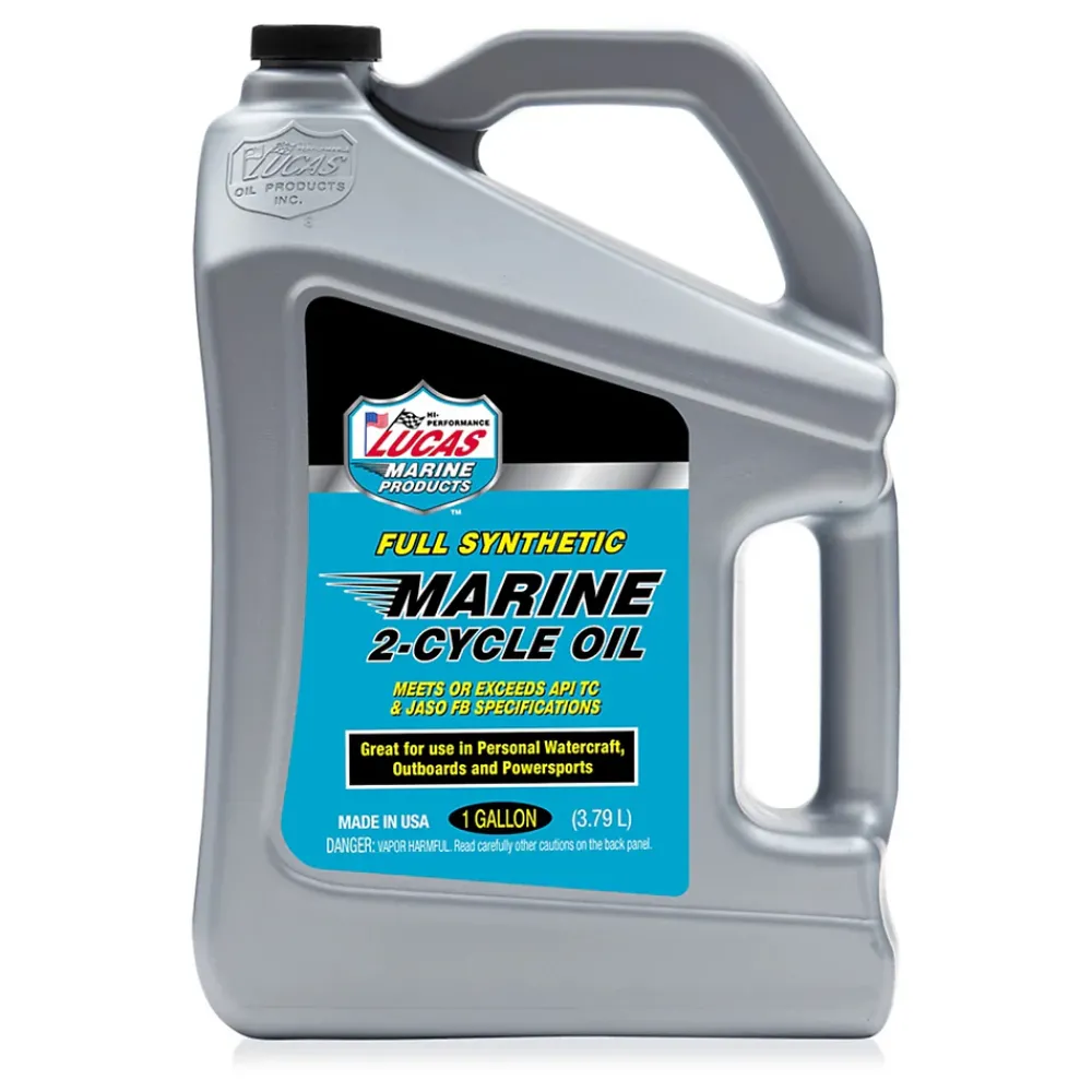Discount Lucas Synthetic Blend 2-Cycle Marine Oil Gallon | 10861 Marine Accessories