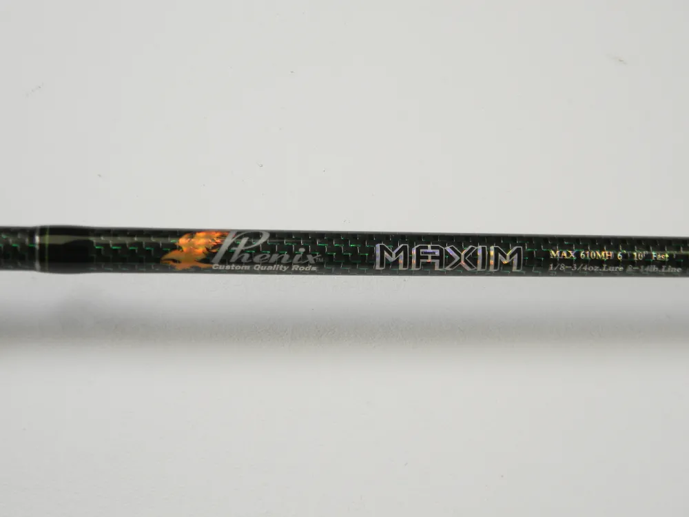 Sale Maxim PHX-MAX-C610MH 6'10" Medium Heavy - Used Casting Rod - Ex Used Casting Rods