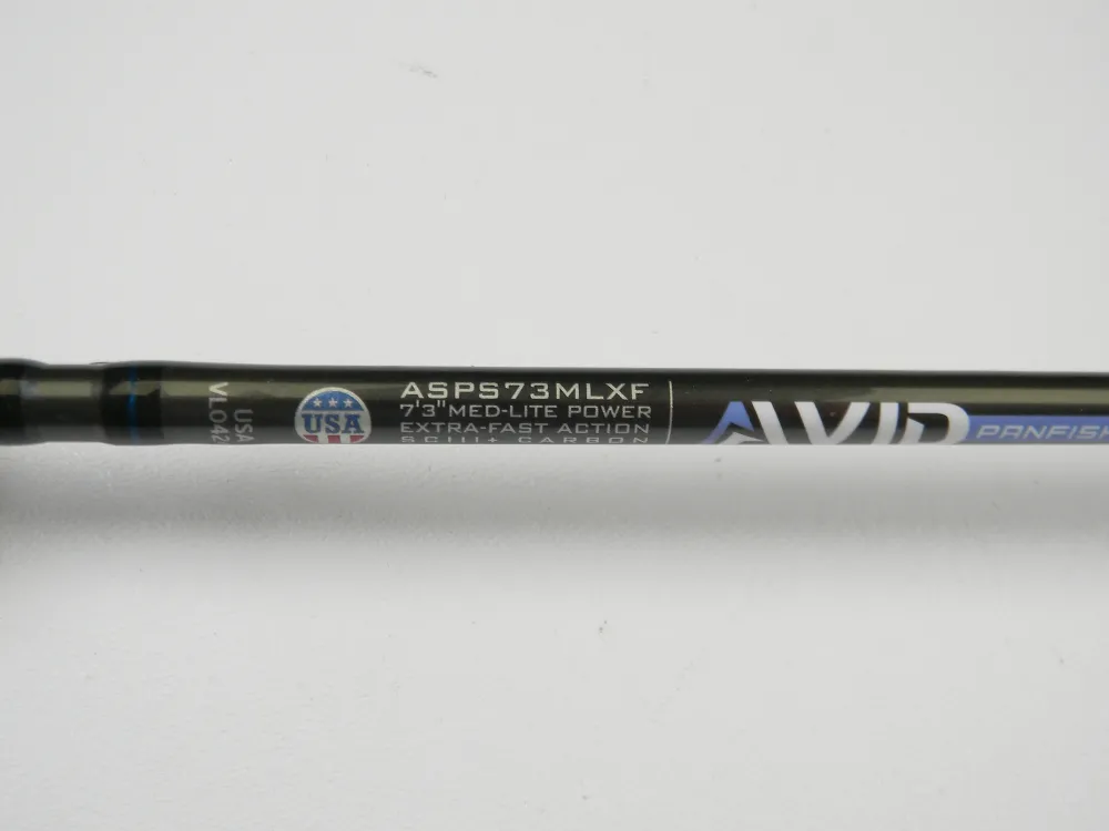 Discount Avid ASPS73MLXF 7'3" Medium Light - Used Spinning Rod - Exce Used Spinning Rods